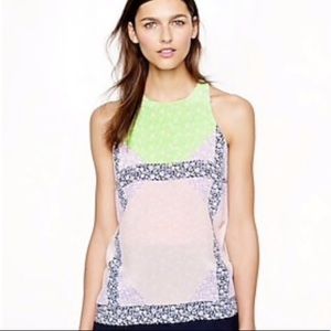 J.Crew • Sleeveless Silk Blouse